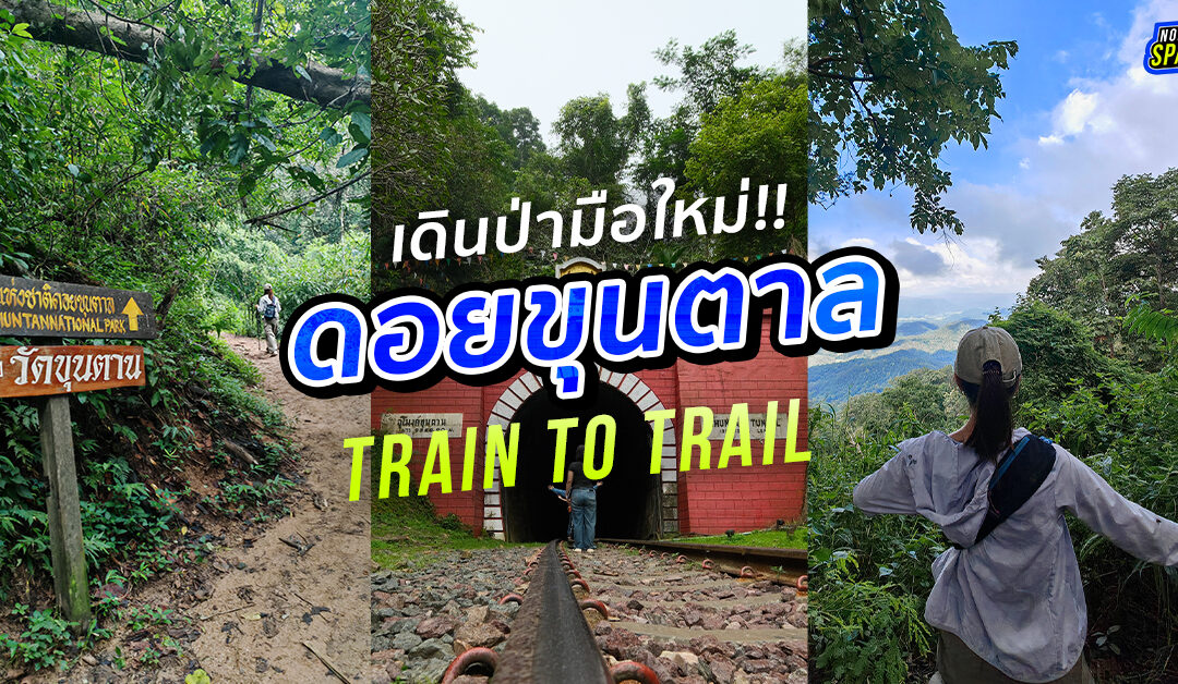 นั่งรถไฟไป “เดินเทรล ดอยขุนตาล” ผจญภัยเบาๆ แต่โคตรได้ฟีล